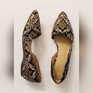 Naturalizer Brocade D'Orsay Flats. Size 9.